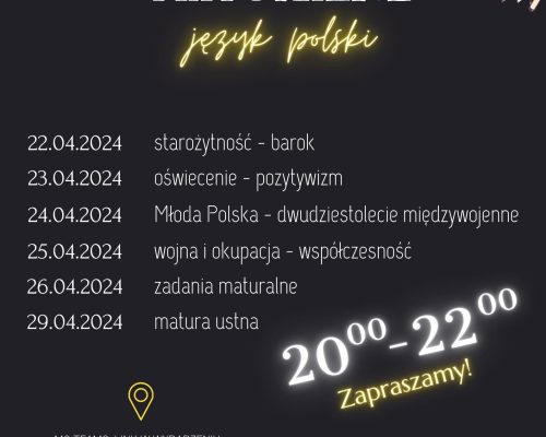 Plakat - matura (2)